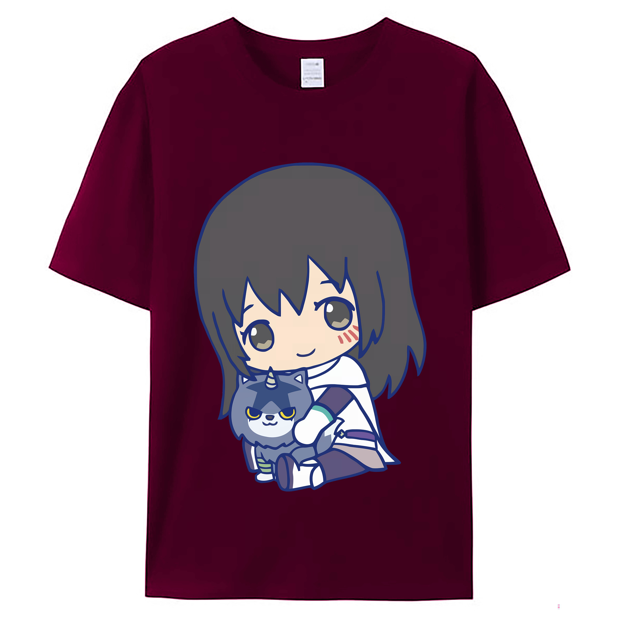 （画像用） 転スラ Regarding Reincarnated to Slime レディースカジュアルプリントTシャツ（綿100％）